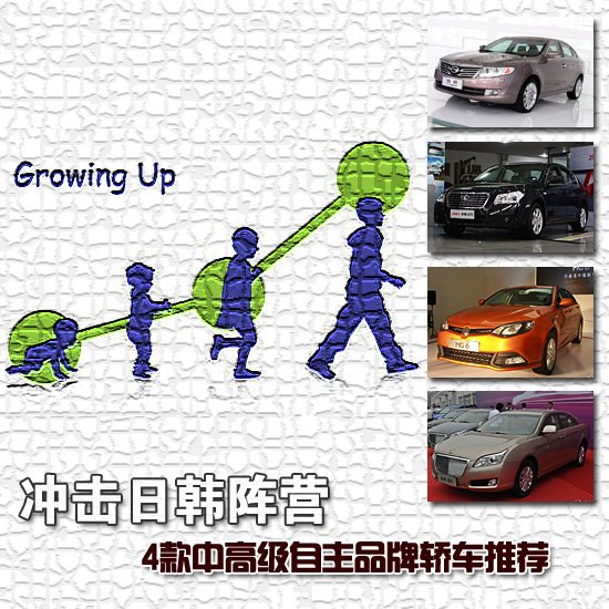 4款中高級(jí)自主品牌轎車推薦 沖擊日韓陣營(yíng)